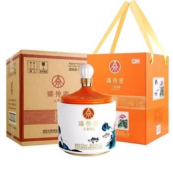 五粮液臻传密人参酒