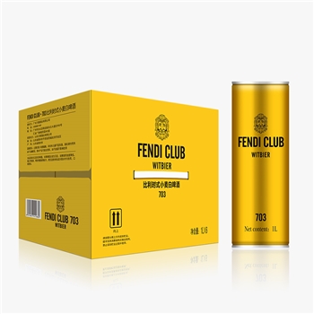 FENDI CLUB 703比利时式小麦白啤酒 1L