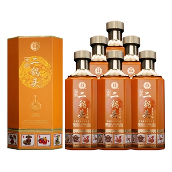 北京二锅头生肖文化纪念 橙装
